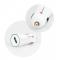 Forcell - Billaddare Forcell med USB socket - 2.4A med QC 3.0