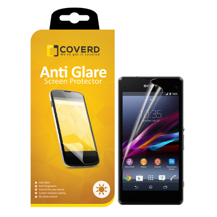 UTGATT4 - CoveredGear Anti-Glare skrmskydd till Sony Xperia Z1 Compact