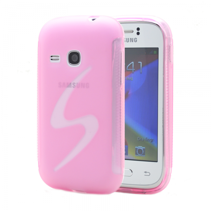 UTGATT4 - FlexiCase Skal till Samsung Galaxy Young S6310 - (Rosa)