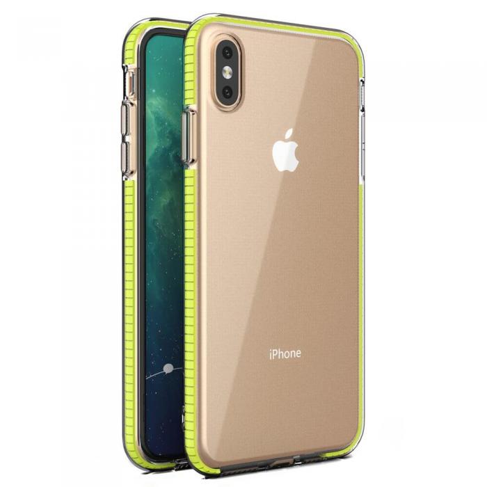 UTGATT5 - Spring Case iPhone XS Max skal gul