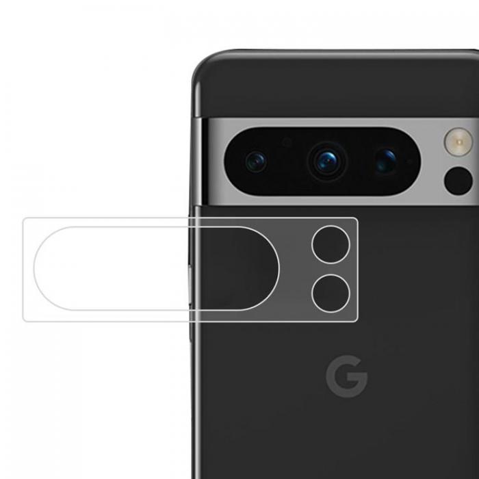 A-One Brand - [1-PACK] Google Pixel 8 Pro Kameralinsskydd i Hrdat Glas - Clear