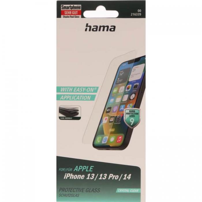 Hama - Hama iPhone 15/15 Pro Hrdat Glas Skrmskydd Premium