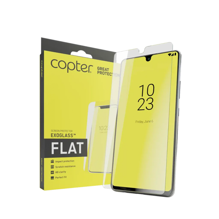 Copter - Copter Exoglass Flat Hrdat Glas Skrmskydd iPhone 15 Pro