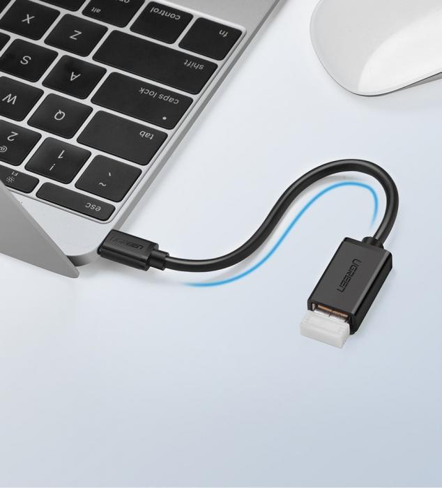 Ugreen - Ugreen Adapter USB-C - Svart