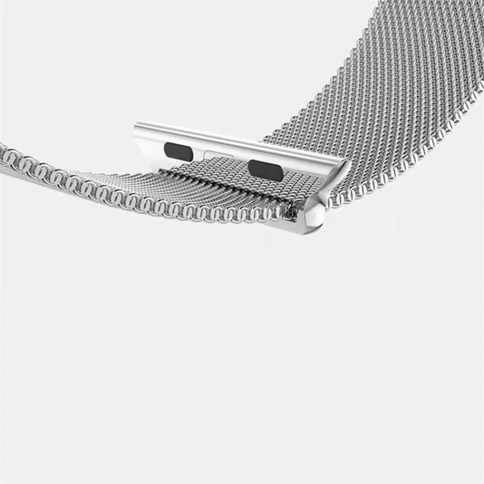 A-One Brand - Apple Watch 2/3/4/5/6/SE (38/40mm) Armband Magnetic Strap - Bl