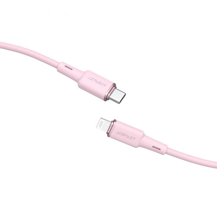 UTGATT1 - Acefast USB-C Till Lightning Kabel 30W 1.2m - Rosa