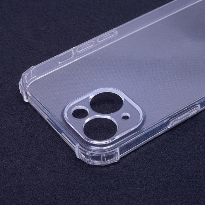 TelForceOne - Sttdmpande Transparent Skal till iPhone 13 Mini  Skyddsfodral