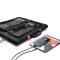 Choetech - Choetech Foldable Solladdare 120W Typ-C Till 2x USB- Svart