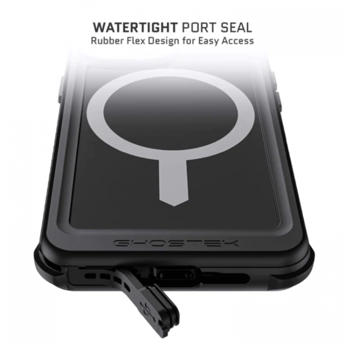 UTGATT1 - Ghostek Nautical Vattentt MagSafe Skal iPhone 13 - Svart