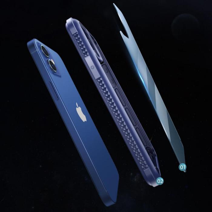 Joyroom - Joyroom Frigate Series durable hard case iPhone 12 Pro Max Bl