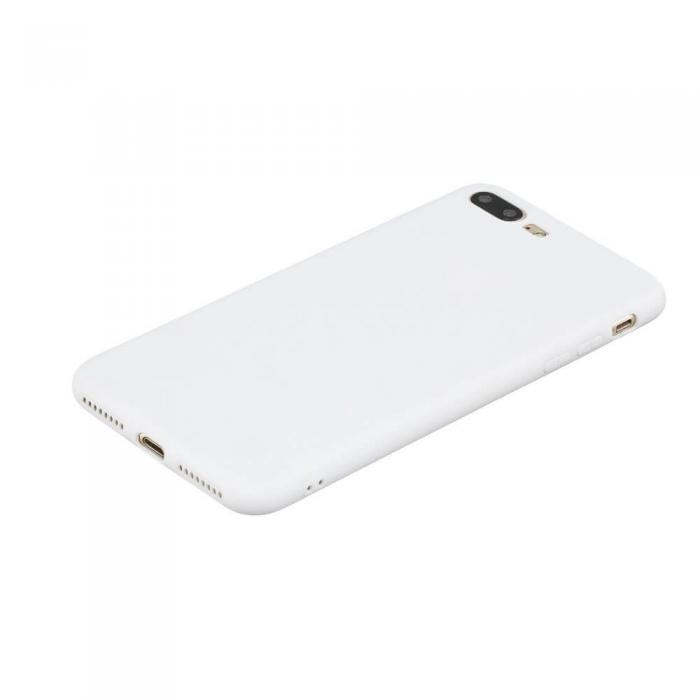 A-One Brand - Tunt Mjukt mobilskal till Apple iPhone 7/8 Plus - Vit