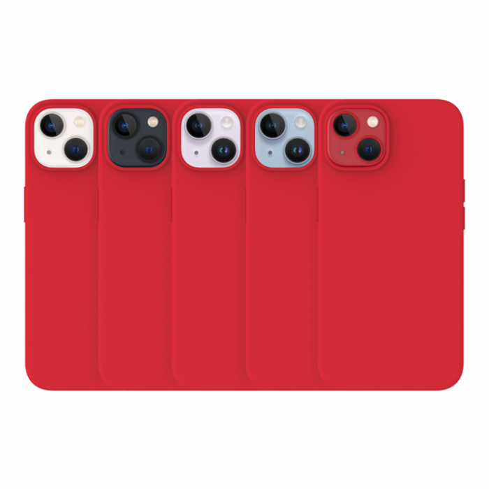 UTGATT1 - Just Mobile iPhone 14 Skal MagSafe TENC Silikon - Coral