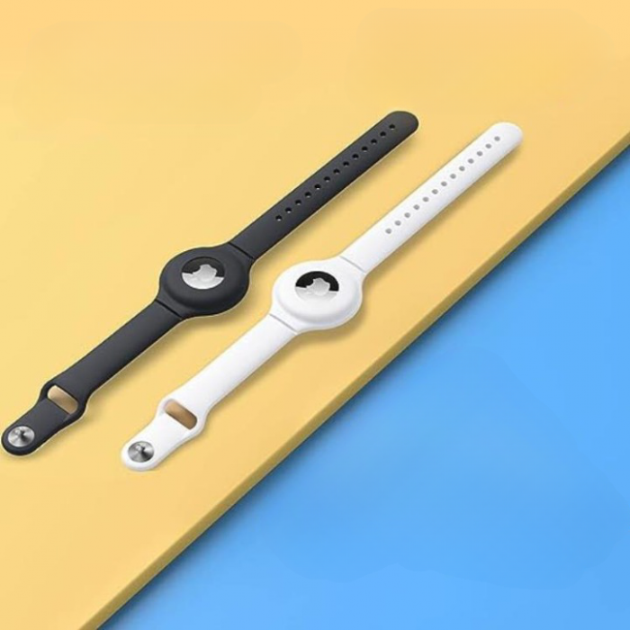 A-One Brand - Airtag Wristband Silikon - Svart