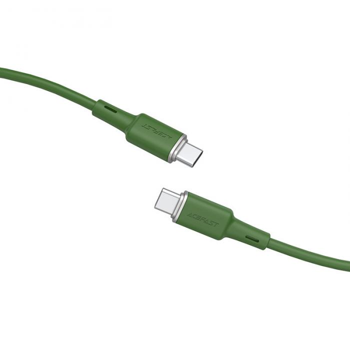 Acefast - Acefast USB-C till USB-C Kabel 60W 1.2m - Grn