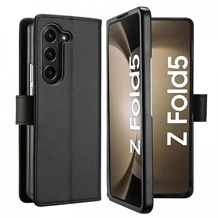 Tech-Protect - Tech-Protect Galaxy Z Fold 5 Plnboksfodral - Svart