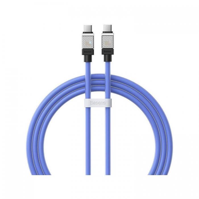 BASEUS - Baseus Kabel USB-C Till USB-C 1m - Bl