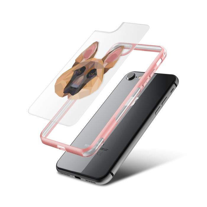 UTGATT5 - Fashion mobilskal till Apple iPhone 8 - German Shepherd