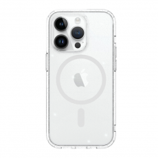 Just Mobile - Just Mobile iPhone 14 Pro Skal MagSafe TENC Bling Bling - Transparent