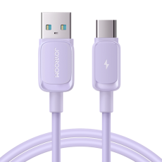 Joyroom - Joyroom USB-A till USB-C Kabel 3A 1.2m - Lila