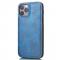 DG.MING - DG.MING kta Lder Plnboksfodral iPhone 13 Pro Max - Bl