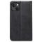 SUTENI - SUTENI iPhone 14 Plus Plnboksfodral Magnetic Kickstand - Svart