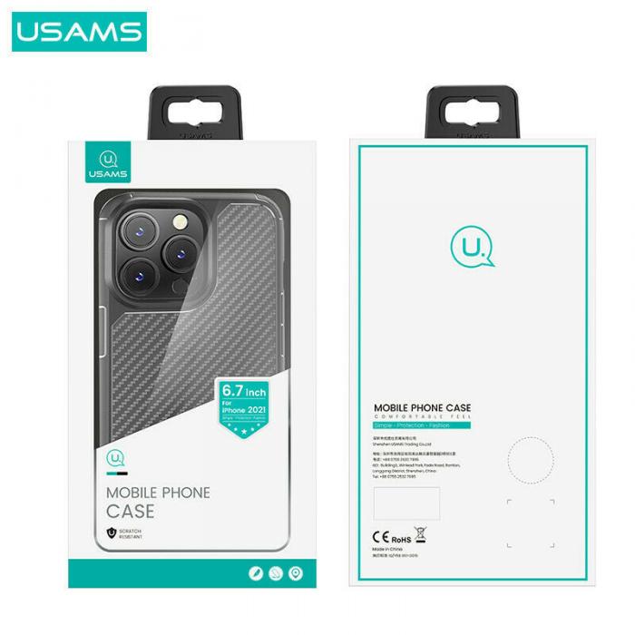 USAMS - USAMS Armour Skal iPhone 13 Pro Max - Svart