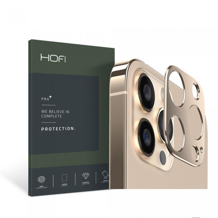 UTGATT - Hofi Kameralinsskydd i Hrdat Glas iPhone 13 Pro / 13 Pro Max - Guld