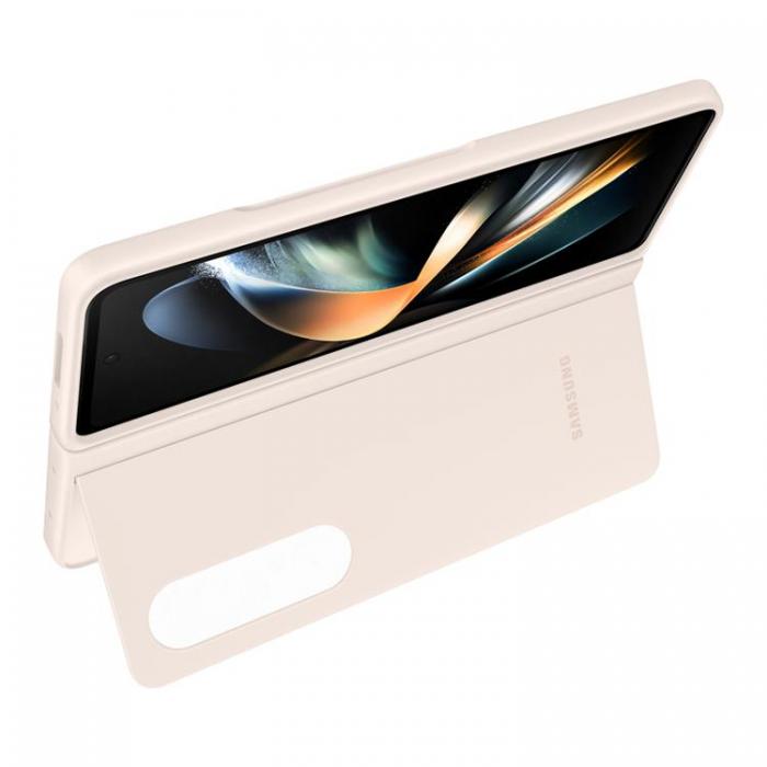 UTGATT1 - Samsung Galaxy Z Fold 4 Skal Slim Stand - Rosa