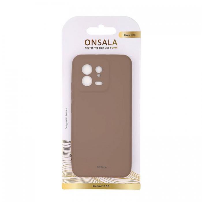 Onsala - Onsala Xiaomi 13 5G Mobilskal Silikon - Summer Sand