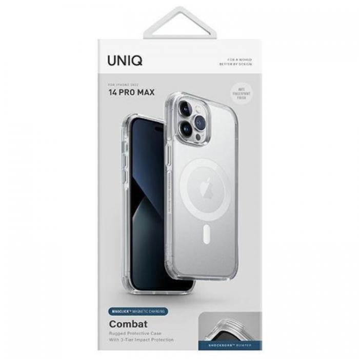 UNIQ - UNIQ iPhone 14 Pro Max Skal Magsafe Combat - Transparent