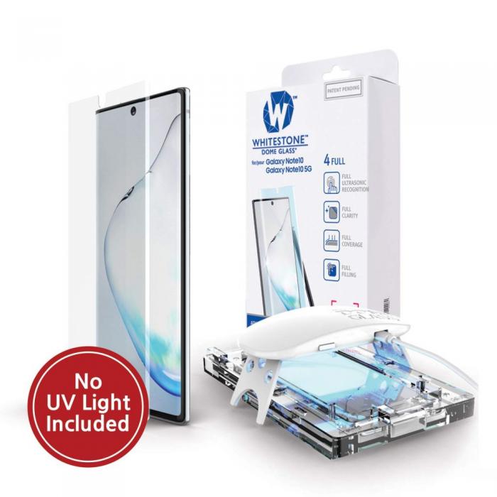 UTGATT5 - Whitestone Hrdat Glas (ersttningsglas) Galaxy Note 10 Clear