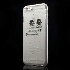 A-One Brand - Glittery BaksideSkal till Apple iPhone 6(S) Plus - Skulls