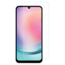 A-One Brand - [1-PACK] Galaxy A24 4G Härdat Glas Skärmskydd - Clear