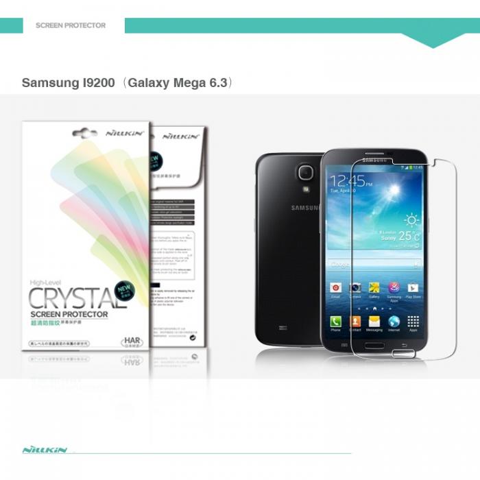 Nillkin - Nillkin Ultra-Clear Anti-Fingerprint Skrmskydd till Samsung Mega 6,3