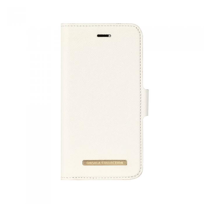 UTGATT5 - ONSALA Mobilfodral Saffiano White iPhone 7/8/SE 2020