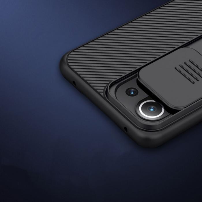 UTGATT5 - Nillkin  CamShield Mobilskal Xiaomi Mi 11 Lite - Svart