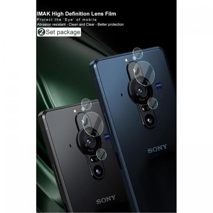 Imak - IMAK 2 Sets HD Kameralinsskydd i Hrdat Glas Xperia Pro-I