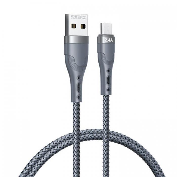 UTGATT1 - REMAX Micro USB Kabel 1m - Silver