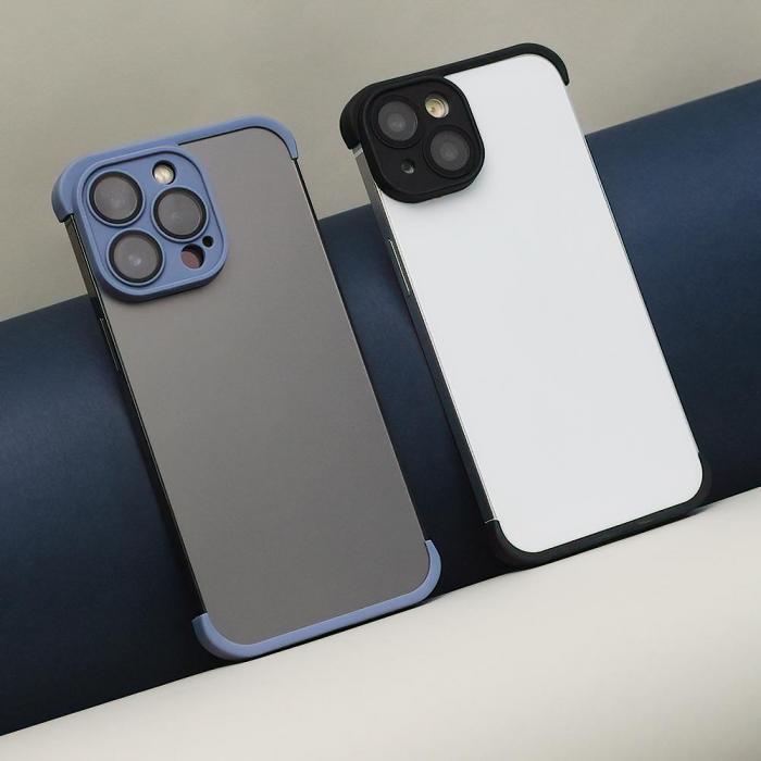OEM - iPhone 12 Mini Sttdmpande TPU Skal med Kameraskydd Bl