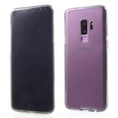 A-One Brand - Touchable Front + Back TPU Mobilskal till Galaxy S9 Plus - Grå