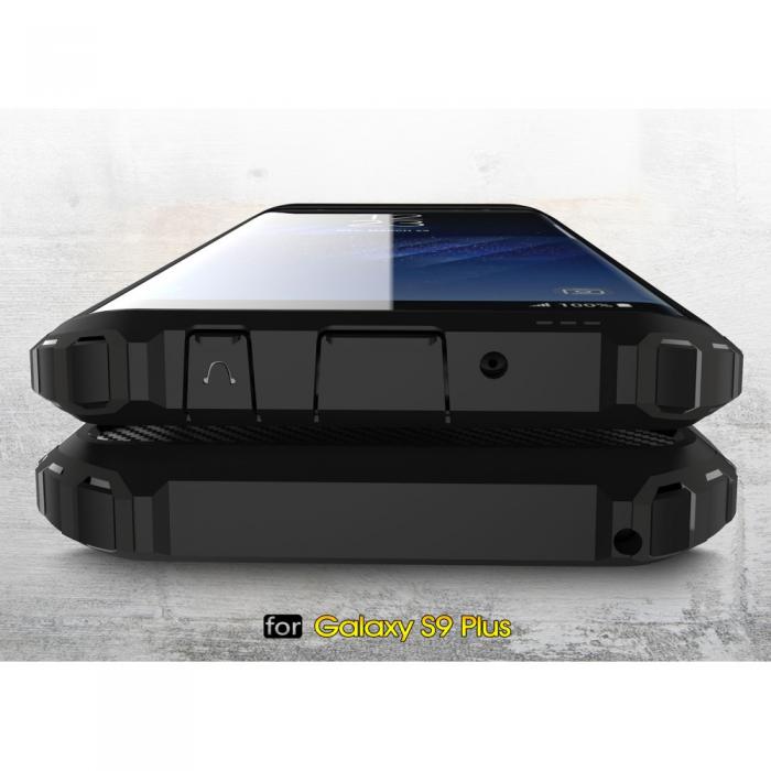 UTGATT4 - Hybrid Armor Mobilskal Samsung Galaxy S9 Plus - Gold