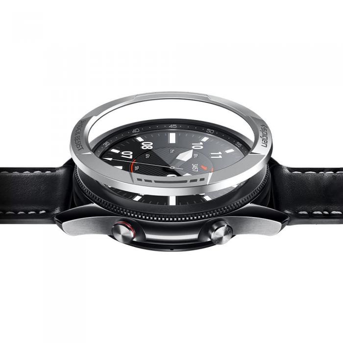 UTGATT4 - Spigen - Chrono Shield Galaxy Watch 3 45mm - Silver
