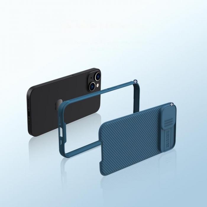 Nillkin - Nillkin iPhone 14 Skal CamShield Pro Magnetic - Bl