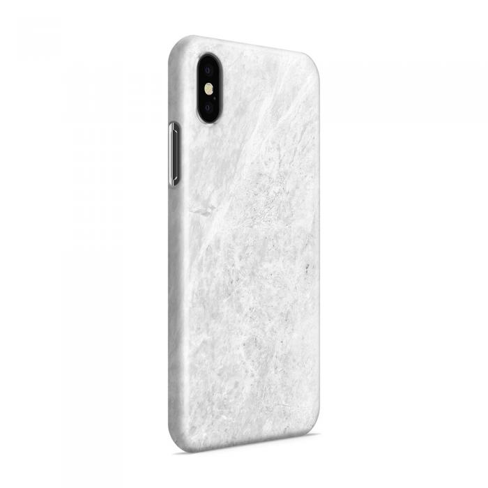 UTGATT5 - Skal till Apple iPhone X - Shiny white marble