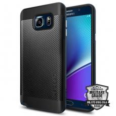 Spigen - SPIGEN Neo Hybrid Carbon Skal till Samsung Galaxy Note 5 - Metal Slate