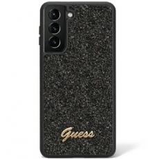 Guess - Guess Galaxy S23 Skal Glitter Script - Svart