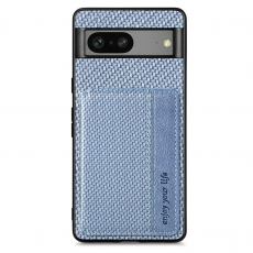 Taltech - Google Pixel 7A Mobilskal Korthållare - Blå