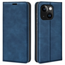 Taltech - iPhone 15 Plus Plånboksfodral Stöttåligt - Blå