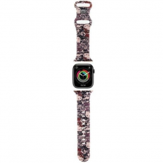 Hello Kitty - Hello Kitty Apple Watch (38/40/41mm) Armband Tags Graffiti - Rosa
