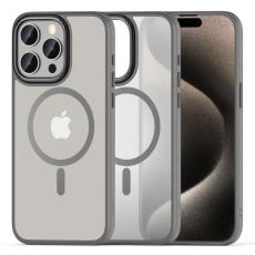 Tech-Protect - Tech-Protect iPhone 15 Pro Mobilskal Magsafe Magmat 2 - Titanium